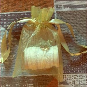 Serenity wrap bracelet. Gold medallion.